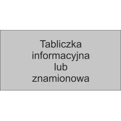 Tabliczka Informacyjna